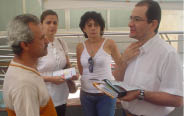 Profissionais realizaram exames e orientaram sobre o cuidado com o trato vocal